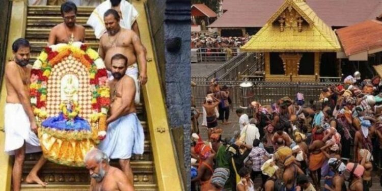 ಬಾಗಿಲು ತೆರೆದ ಅಯ್ಯಪ್ಪ ಸ್ವಾಮಿ ದೇಗುಲ : 41 ದಿನಗಳ ಕಾಲ ಶಬರಿಮಲೆಯಲ್ಲಿ ಮಂಡಲ ಪೂಜೆ