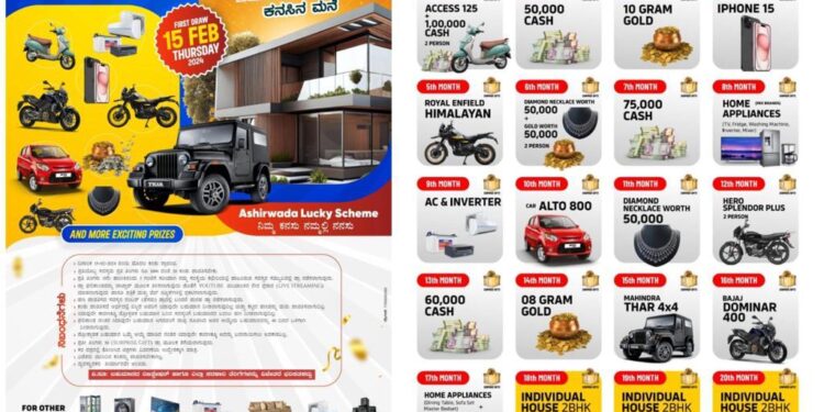 ತಿಂಗಳಿಗೆ ಕೇವಲ 1000ರೂ ಪಾವತಿಸಿ., ಬಂಪರ್ ಬಹುಮಾನ ನಿಮ್ಮದಾಗಿಸಿ : ಏನಿದು ಬಂಪರ್ ಡ್ರಾ..!!? ಇಲ್ಲಿದೆ ಮಾಹಿತಿ..