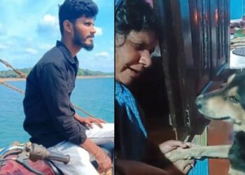 ಅಚ್ಚರಿಯ ಘಟನೆ : ತನ್ನಿಂದಾಗಿ ಸಾವನ್ನಪ್ಪಿದ ಬೈಕ್​ ಸವಾರನ ಮನೆಗೆ ಬಂದು ಸಾಂತ್ವನ ಹೇಳಿದ ಶ್ವಾನ..!!!
