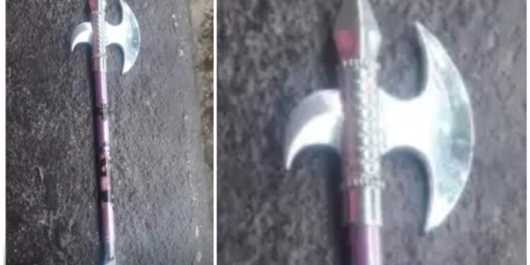 ಶಾಲಾ ಮಕ್ಕಳ ಕೈಯಲ್ಲಿ ವಿವಾದಾತ್ಮಕ ಪೆನ್ಸಿಲ್ : ಪೋಷಕರ ಆಕ್ರೋಶ