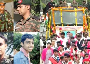 ಕ್ಯಾಪ್ಟನ್‌ ಪ್ರಾಂಜಲ್‌ ಅಂತಿಮ ಯಾತ್ರೆ : ದಾರಿಯುದ್ದಕ್ಕೂ ಅಮರ್​ ರಹೇ ಜಯಘೋಷ