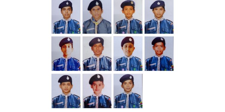 ಭಾರತ್ ಸ್ಕೌಟ್ಸ್ ರಾಜ್ಯ ಪುರಸ್ಕಾರ ಪರೀಕ್ಷೆಯಲ್ಲಿ ಸಾಂದೀಪನಿ ವಿದ್ಯಾಸಂಸ್ಥೆಯ 11 ವಿದ್ಯಾರ್ಥಿಗಳು ತೇರ್ಗಡೆ