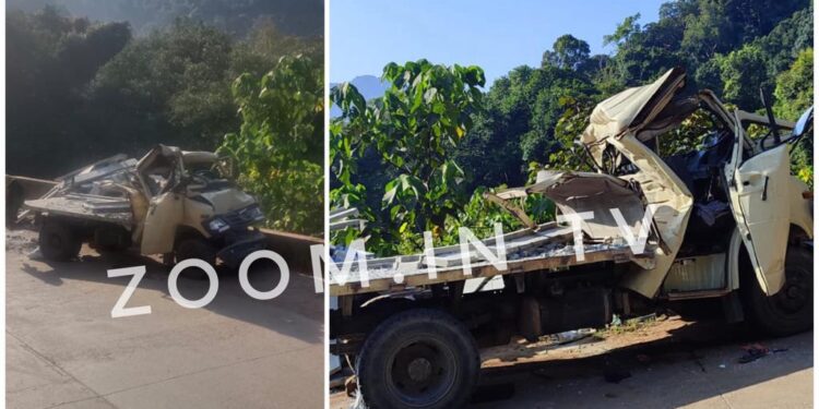 ಶಿರಾಡಿ : ಹಿಟ್ & ರನ್ : ಮಿನಿಲಾರಿಗೆ ಡಿಕ್ಕಿಯಾಗಿ ಘನ ವಾಹನ ಪರಾರಿ : ಇಬ್ಬರು ಸ್ಥಳದಲ್ಲೇ ಮೃತ್ಯು..!!