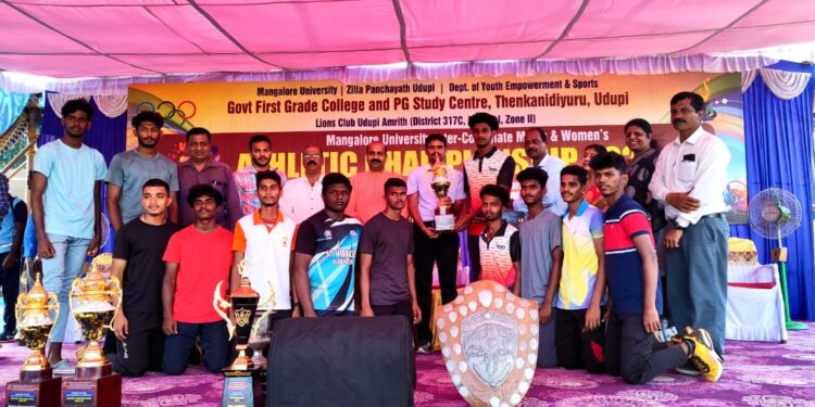ಮಂಗಳೂರು ವಿವಿ ಅಂತರ್‌ ಕಾಲೇಜು ಅಥ್ಲೆಟಿಕ್‌ ಚಾಂಪಿಯನ್ ಶಿಪ್ : ವಿವೇಕಾನಂದ ಕಾಲೇಜಿನ ವಿದ್ಯಾರ್ಥಿಗಳಿಗೆ ಪುರುಷರ ವಿಭಾಗದಲ್ಲಿ ತೃತೀಯ ಸಮಗ್ರ ಪ್ರಶಸ್ತಿ