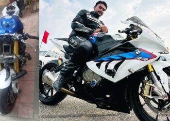 ಸ್ಪೀಡ್ ತೋರಿಸಲು ಬಂದವನು ಸೇರಿದ್ದು ಸಾವಿನ ಮನೆ : 24 ಲಕ್ಷದ ಬೈಕ್ ಜಖಂ