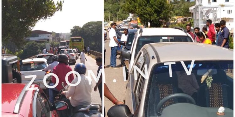 ಉಪ್ಪಿನಂಗಡಿ : ನೇತ್ರಾವತಿ ಸೇತುವೆಯ ಮೇಲೆ ಸರಣಿ ಅಪಘಾತ..!!