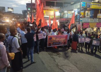 ಹುಬ್ಬಳ್ಳಿಯಲ್ಲಿ ರಾಮಭಕ್ತರ ಬಂಧನ : ಹಿಂ.ಜಾ.ವೇ. ಮಂಗಳೂರು ಗ್ರಾಮಾಂತರ ಜಿಲ್ಲೆ ವತಿಯಿಂದ ಪ್ರತಿಭಟನೆ : ಶೀಘ್ರ ಬಿಡುಗಡೆಗೆ ಆಗ್ರಹ