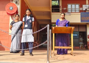 ವಿಠ್ಠಲ್ ಜೇಸೀಸ್ ಆಂಗ್ಲ ಮಾಧ್ಯಮ ಪ್ರೌಢಶಾಲೆಯಲ್ಲಿ ಗಣರಾಜ್ಯೋತ್ಸವ ಆಚರಣೆ