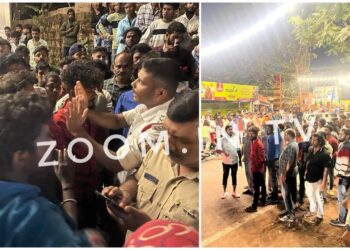 ಪುತ್ತೂರು : ಯುವತಿ ಜೊತೆ ಅಸಭ್ಯ ವರ್ತನೆ : ನೂರಾರು ಮಂದಿ ಠಾಣೆ ಮುಂದೆ ಜಮಾವಣೆ..!