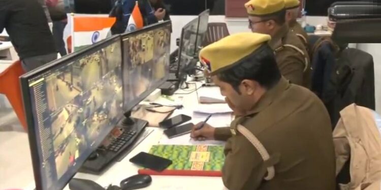 ರಾಮಮಂದಿರ ಉದ್ಘಾಟನೆ : ಅಯೋಧ್ಯೆಯಲ್ಲಿ ಟೈಟ್​ ಸೆಕ್ಯುರಿಟಿ ; ನಗರ ಪೂರ್ತಿ ಸಿಸಿಟಿವಿ ಕಣ್ಗಾವಲು