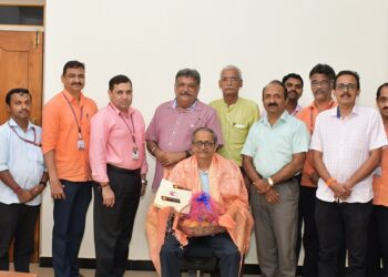 ವಿವೇಕಾನಂದ ಇಂಜಿನಿಯರಿಂಗ್ ಕಾಲೇಜಿನ ಅಕೌಂಟ್ ಆಫೀಸರ್ ಶಿವಪ್ರಸಾದ್.ಕೆ ರವರಿಗೆ ಬೀಳ್ಕೊಡುಗೆ