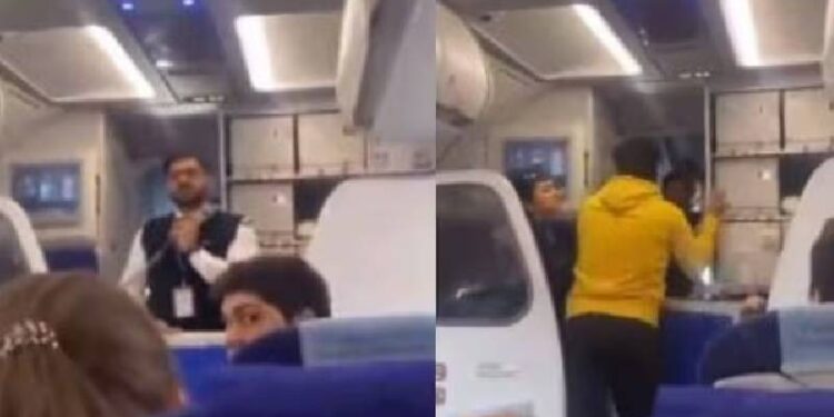 ಫ್ಲೈಟ್ ನಲ್ಲಿ ಫೈಟ್ : ಪೈಲೆಟ್​​ ಮುಖಕ್ಕೆ ಗುದ್ದಿದ ಪ್ರಯಾಣಿಕ..!