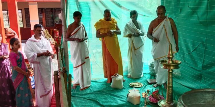 ಪೆರುವಾಜೆ : ಜಲದುರ್ಗಾದೇವಿ ದೇವಾಲಯದಲ್ಲಿ ವಾರ್ಷಿಕ ಜಾತ್ರೆ, ಉಗ್ರಾಣ ಮುಹೂರ್ತ