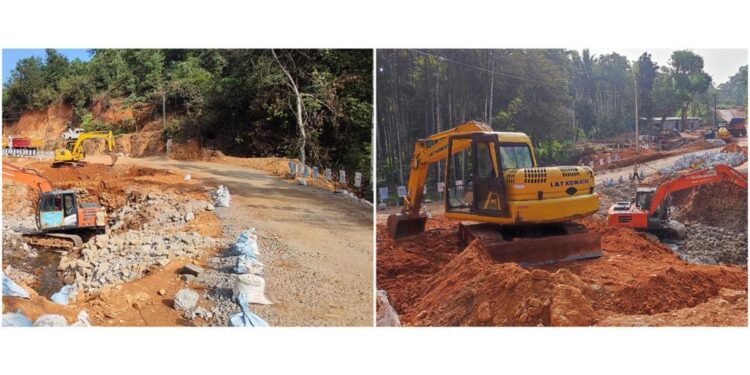 ಕುಂಜಾಡಿ : ನೂತನ ಸೇತುವೆ ನಿರ್ಮಾಣ ಕಾರ್ಯಕ್ಕೆ ವೇಗ : ‘ಸೇತುವೆ ನಿರ್ಮಾಣದಿಂದಾಗಿ ಧರ್ಮಸ್ಥಳ ತೆರಳುವ ಭಕ್ತರ ಸಹಿತ ಪ್ರಯಾಣಿಕರಿಗೆ ಪ್ರಯೋಜನವಾಗಲಿದೆ’ – ಸಂಸದ ಕಟೀಲ್