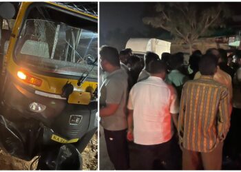 ಪುತ್ತೂರು : ಕಾರು ಹಾಗೂ ಆಟೋ ರಿಕ್ಷಾಗಳ ನಡುವೆ ಸರಣಿ ಅಪಘಾತ…!