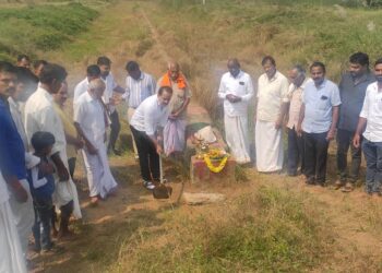 ಉಪ್ಪಿನಂಗಡಿ : ವಿಜಯ-ವಿಕ್ರಮ ಜೋಡುಕರೆ ಕಂಬಳದ ಕರೆ ಮುಹೂರ್ತ
