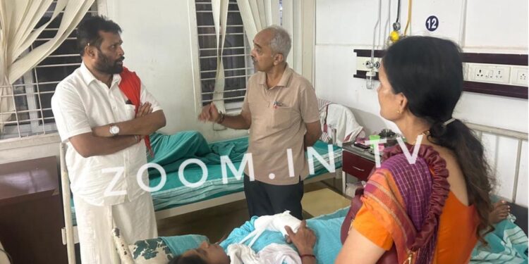 ಪುತ್ತೂರು : ಅನ್ಯಕೋಮಿನ ತಂಡದಿಂದ ಮಹಿಳೆ ಮೇಲೆ ಹಲ್ಲೆ : ಆಸ್ಪತ್ರೆಗೆ ಭೇಟಿ ನೀಡಿದ ಅರುಣ್ ಪುತ್ತಿಲ