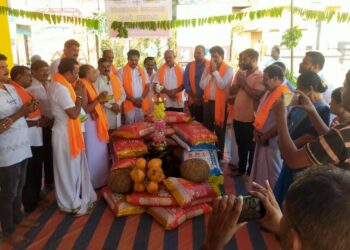 ಒಡಿಯೂರು ಶ್ರೀ ಗುರುದೇವದತ್ತ ಸಂಸ್ಥಾನಮ್ ನಲ್ಲಿ ತುಳುನಾಡ ಜಾತ್ರೆ, ರಥೋತ್ಸವ : ಪುತ್ತೂರಿನಿಂದ ಹೊರೆಕಾಣಿಕೆ : ಕಾರ್ಯಾಲಯ ಉದ್ಘಾಟನೆ