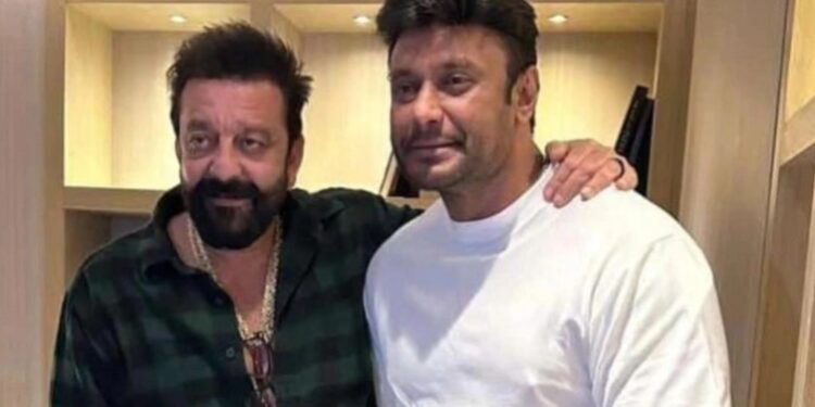 ಬಾಲಿವುಡ್ ಸ್ಟಾರ್ ನಟ ಸಂಜಯ್ ದತ್​ರನ್ನು ಮೀಟ್​ ಮಾಡಿದ ಚಾಲೆಂಜಿಂಗ್ ಸ್ಟಾರ್ ದರ್ಶನ್