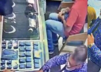 ಗ್ರಾಹಕನ ಸೋಗಿನಲ್ಲಿ ಬಂದು 75 ಲಕ್ಷ ಮೌಲ್ಯದ ಡೈಮಂಡ್ ರಿಂಗ್​ ಎಗರಿಸಿದ ಖದೀಮ..!