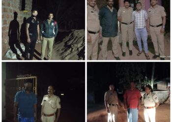 ಲೋಕಸಭಾ ಚುನಾವಣೆ ಹಿನ್ನೆಲೆ : ರೌಡಿ ಶೀಟರ್ ಗಳ, ಕ್ರಿಮಿನಲ್ ಹಿನ್ನಲೆಯುಳ್ಳವರ ನಿವಾಸಕ್ಕೆ ಪೊಲೀಸ್ ಅಧಿಕಾರಿಗಳ ಭೇಟಿ ; ಪರಿಶೀಲನೆ