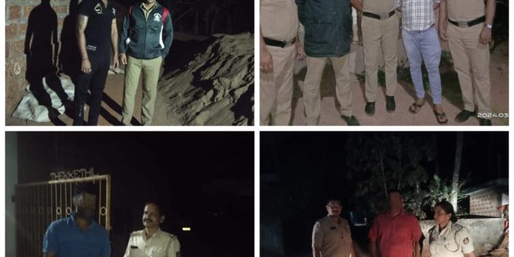 ಲೋಕಸಭಾ ಚುನಾವಣೆ ಹಿನ್ನೆಲೆ : ರೌಡಿ ಶೀಟರ್ ಗಳ, ಕ್ರಿಮಿನಲ್ ಹಿನ್ನಲೆಯುಳ್ಳವರ ನಿವಾಸಕ್ಕೆ ಪೊಲೀಸ್ ಅಧಿಕಾರಿಗಳ ಭೇಟಿ ; ಪರಿಶೀಲನೆ