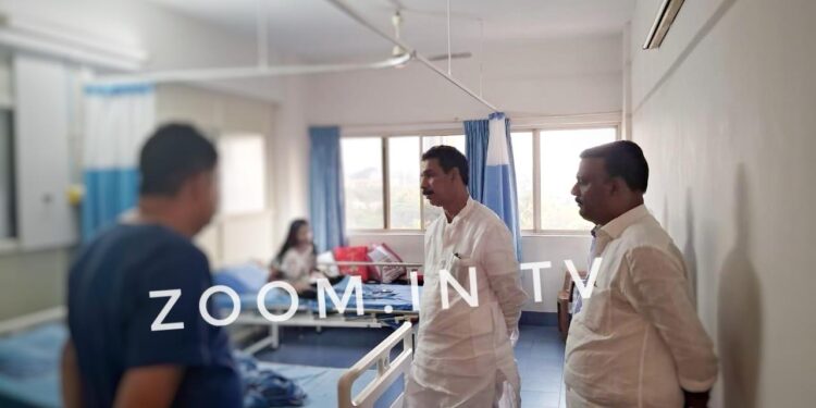 ಆ್ಯಸಿಡ್‌ ದಾಳಿಗೊಳಗಾದ ವಿದ್ಯಾರ್ಥಿನಿಯರ ಆರೋಗ್ಯ ವಿಚಾರಿಸಿದ ಸಂಸದ ನಳಿನ್ ಕುಮಾರ್ ಕಟೀಲ್