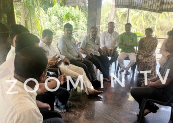 ಪುತ್ತೂರು : ಚೆಂಡೆ, ಬ್ಯಾಂಡಿನೊಂದಿಗೆ ಬಿಜೆಪಿ ಕಾರ್ಯಕರ್ತನ ಮನೆಗೆ ತೆರಳಿದ ಪ್ರಕರಣ : ಜಿಲ್ಲಾಧ್ಯಕ್ಷ ಸತೀಶ್ ಕುಂಪಲ ಸಹಿತ ಬಿಜೆಪಿ ನಿಯೋಗ ಭೇಟಿ