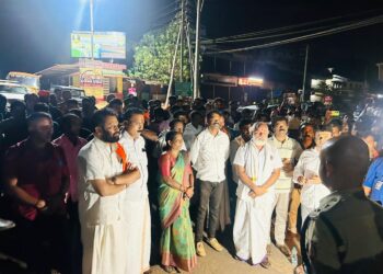 ಗೋ ಸಾಗಾಟದ ಕಾರು ಡಿಕ್ಕಿಯಾಗಿ ವ್ಯಕ್ತಿ ಮೃತ್ಯು : ಅರುಣ್ ಕುಮಾರ್ ಪುತ್ತಿಲ ಭೇಟಿ ; ಶೀಘ್ರ ಆರೋಪಿಗಳ ಬಂಧನಕ್ಕೆ ಆಗ್ರಹ