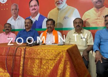 ಬಿಜೆಪಿ ಪ್ರಮುಖರಿಂದ ಪತ್ರಿಕಾಗೋಷ್ಠಿ : ‘ಪುತ್ತಿಲ ಸೇರ್ಪಡೆಗೆ ಯಾವುದೇ ಅಭ್ಯಂತರವಿಲ್ಲ : ಯಾವ ಕಾರಣಕ್ಕೆ ಬರ್ತಿಲ್ಲ ಅಂತ ಅವರೇ ಉತ್ತರ ನೀಡ್ಬೇಕು’ -ಸತೀಶ್ ಕುಂಪಲ