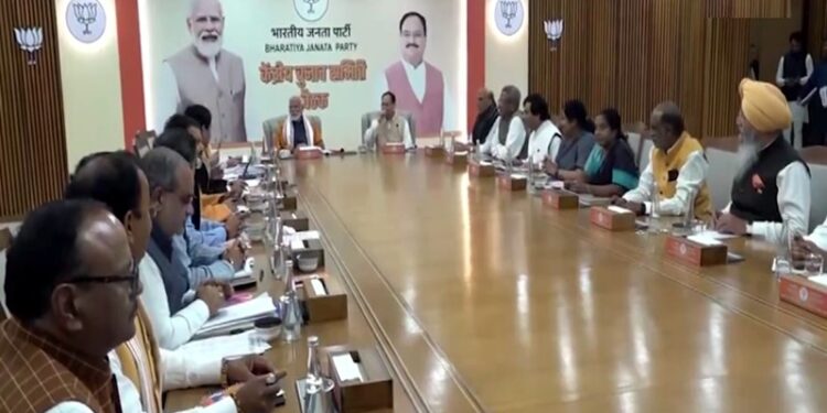 ರಾಜ್ಯ ಬಿಜೆಪಿ ಅಭ್ಯರ್ಥಿಗಳ ಆಯ್ಕೆಗೆ ಸಭೆ : ಟಿಕೆಟ್ ರಾಜಕೀಯ ಚುರುಕು