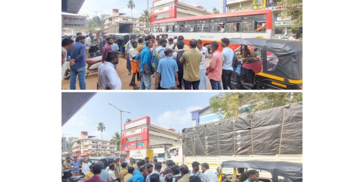 ದರ್ಬೆ : ಆಕ್ಟಿವಾ ಹಾಗೂ ಆಟೋ ರಿಕ್ಷಾ ನಡುವೆ ಅಪಘಾತ..!