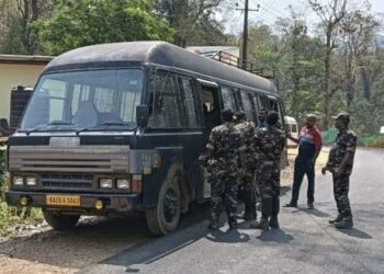 ಶಂಕಿತ ನಕ್ಸಲರ ಭೇಟಿ ಹಿನ್ನಲೆ ಎಎನ್ಎಫ್ ತಂಡ ಆಗಮನ : ಕೂಂಬಿಂಗ್ ಆರಂಭ