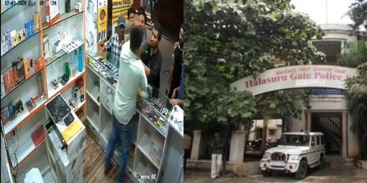 ಮೊಬೈಲ್ ಶಾಪ್ನಲ್ಲಿ ಹನುಮಾನ್ ಚಾಲೀಸಾ ಹಾಕಿದ್ದಕ್ಕೆ ಯುವಕನ ಮೇಲೆ ಹಲ್ಲೆ ಪ್ರಕರಣ : ಐವರು ಅರೆಸ್ಟ್