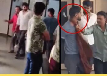 ಹೆಣ್ಣಿನ ವೇಷ ತೊಟ್ಟು ಲೇಡಿಸ್ ಹಾಸ್ಟೆಲ್​​​ಗೆ ನುಗ್ಗಿದ ಯುವಕ : ವೀಡಿಯೋ ವೈರಲ್..!