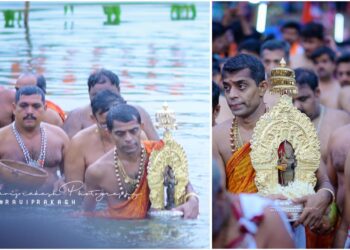 ವೀರಮಂಗಲದಲ್ಲಿ ‘ಹತ್ತೂರ ಒಡೆಯನ’ ಅವಭೃತ ಸ್ನಾನ