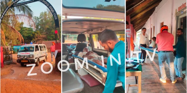 ಪುತ್ತೂರು : ಅನಾರೋಗ್ಯದಿಂದಿದ್ದ ವ್ಯಕ್ತಿಯನ್ನು ಆಂಬ್ಯುಲೆನ್ಸ್ ಮೂಲಕ ಕರೆ ತಂದು ಮತದಾನ..!