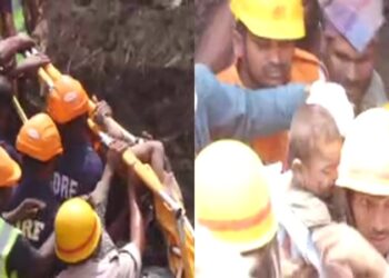 ಕೊಳವೆ ಬಾವಿಗೆ ಬಿದ್ದಿದ್ದ 2 ವರ್ಷದ ಸಾತ್ವಿಕ್ ರಕ್ಷಣೆ : ಸತತ 20 ಗಂಟೆಗಳ ಕಾರ್ಯಾಚರಣೆ ಯಶಸ್ವಿ..!