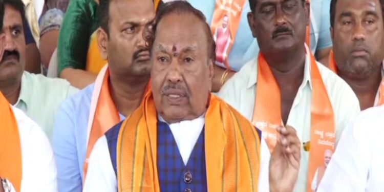 ‘ಅಮಿತ್ ಶಾ ಅಪೇಕ್ಷೆ ನಾನು ಚುನಾವಣೆಯಲ್ಲಿ ಸ್ಪರ್ಧಿಸೋದೆ ಆಗಿತ್ತು’ – ಈಶ್ವರಪ್ಪ
