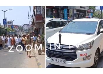 ಮಂಗಳೂರಿನಲ್ಲಿ ಪ್ರಧಾನಿ ಮೋದಿ ರೋಡ್ ಶೋ ಹಿನ್ನೆಲೆ : ಎಸ್.ಪಿ.ಜಿ ಅಧಿಕಾರಿಗಳಿಂದ ಪರಿಶೀಲನೆ