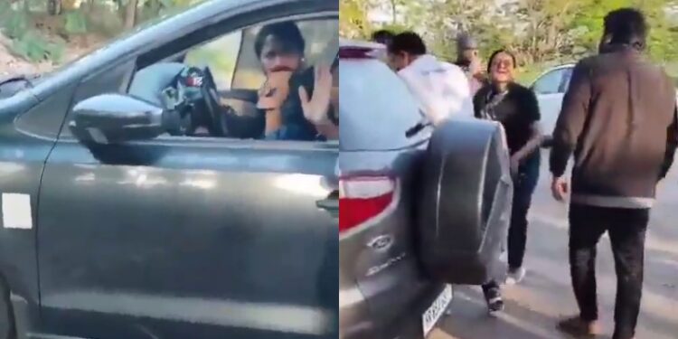 ಪರಪುರುಷನ ಜೊತೆ ಕಾರೊಳಗೆ ಪತ್ನಿ ಸರಸ : ರೊಚ್ಚಿಗೆದ್ದ ಪತಿ ಮಾಡಿದ್ದೇನು..!?