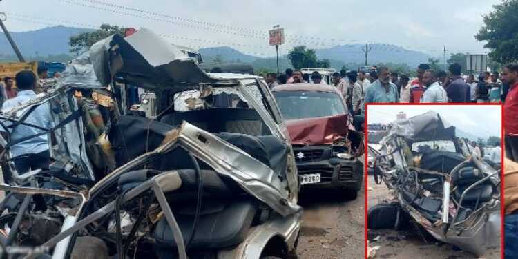 ಧರ್ಮಸ್ಥಳದಿಂದ ವಾಪಸ್​ ಆಗುತ್ತಿದ್ದ ವೇಳೆ ಭೀಕರ ರಸ್ತೆ ಅಪಘಾತ.. ನಾಲ್ವರ ದಾರುಣ ಸಾವು..!!!