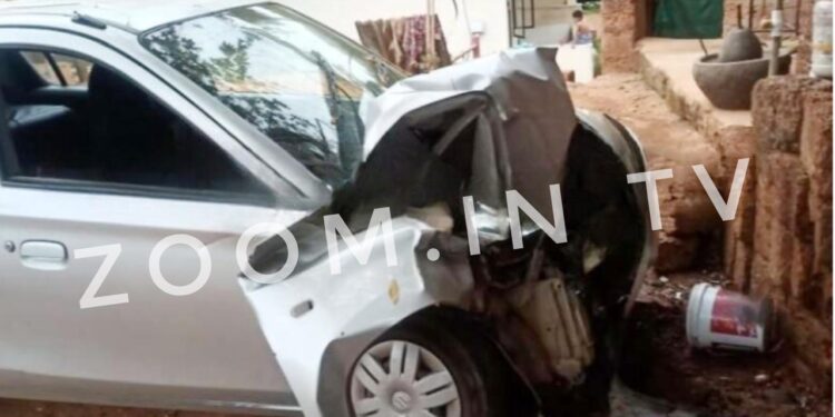 ನಿಯಂತ್ರಣ ತಪ್ಪಿ ಹೋಟೆಲ್ ಗೆ ಡಿಕ್ಕಿ ಹೊಡೆದ ಕಾರು : ವಿಟ್ಲ ಮೂಲದ ದಂಪತಿಗೆ ಗಂಭೀರ ಗಾಯ..!