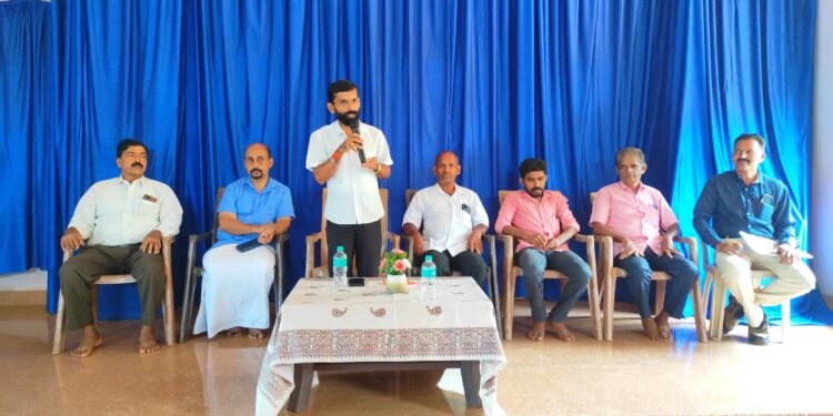 ಚಾರ್ವಾಕ ಪ್ರಾ. ಕೃಷಿ ಪತ್ತಿನ ಸಹಕಾರ ಸಂಘಕ್ಕೆ ನೂತನ ಕಚೇರಿ ಕಟ್ಟಡ, ಗೋದಾಮು ನಿರ್ಮಾಣ ; ಲೋಕಾರ್ಪಣೆ : ಅಂತಿಮ ಹಂತದ ಸಮಾಲೋಚನಾ ಸಭೆ