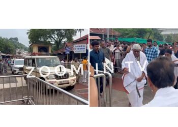 ಮಾಜಿ ಸಚಿವ ಎಚ್‌.ಡಿ ರೇವಣ್ಣ ಟೆಂಪಲ್ ರನ್ : ಶ್ರೀ ಕ್ಷೇತ್ರ ಧರ್ಮಸ್ಥಳಕ್ಕೆ ಭೇಟಿ