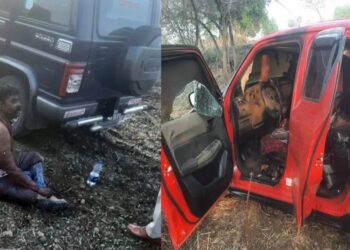 ಪತ್ನಿ ಜೊತೆ ಅನೈತಿಕ ಸಂಬಂಧ : ಕಲ್ಲಿನಿಂದ ಜಜ್ಜಿ, ಕಾರಿನಲ್ಲಿಟ್ಟು ಬೆಂಕಿ ಹಚ್ಚಿ ವ್ಯಕ್ತಿಯ ಬರ್ಬರ ಕೊಲೆ