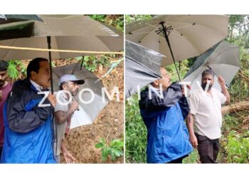 ಪುತ್ತೂರು: ಉರ್ಲಾಂಡಿಯಲ್ಲಿ ಮರ ಬಿದ್ದು ಮನೆಗೆ ಹಾನಿ, ಸಿಂಗಾಣಿಯಲ್ಲಿ ಮನೆ ಮಾಡು ಜಖಂ: ಎರಡೂ ಕಡೆಗೂ ಶಾಸಕರ ಭೇಟಿ