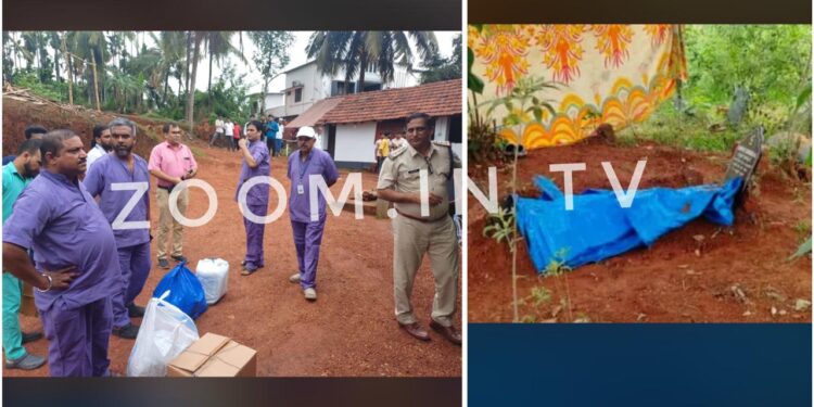 ವಿಟ್ಲ : ವ್ಯಕ್ತಿಯ ಸಾವಿನಲ್ಲಿ ಸಂಶಯ : ಸಹೋದರನಿಂದ ದೂರು ; ಮೃತದೇಹ ಮೇಲಕ್ಕೆತ್ತಿ ತನಿಖೆ ನಡೆಸಲು ಮುಂದಾದ ಪೊಲೀಸರು