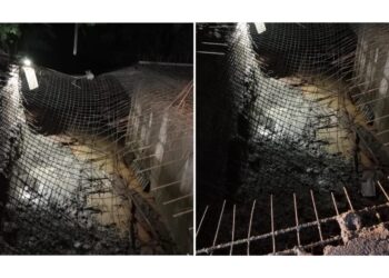 ನಿರ್ಮಾಣ ಹಂತದಲ್ಲಿದ್ದ ಕಿರು ಸೇತುವೆ ಕುಸಿತ!