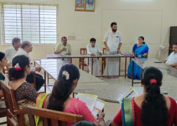 ಎಂ.ಎಲ್.ಸಿ ಚುನಾವಣೆ : ಶಿಕ್ಷಕರ ಕ್ಷೇತ್ರದ ಅಭ್ಯರ್ಥಿ ಎಸ್.ಎಲ್. ಭೋಜೇಗೌಡ ಪರ ಬಿರುಸಿನ ಪ್ರಚಾರ ನಡೆಸಿದ ಪುತ್ತಿಲ